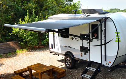 E16BH TravelTrailer | FLAGSTAFF E-PRO E16 series